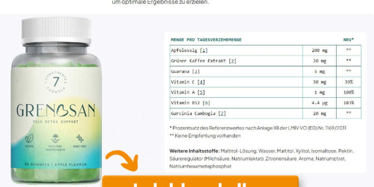 Grenosan Body Detox Gummies (Kapseln) DE, AT, CH Offizielle Website, Funktionsweise