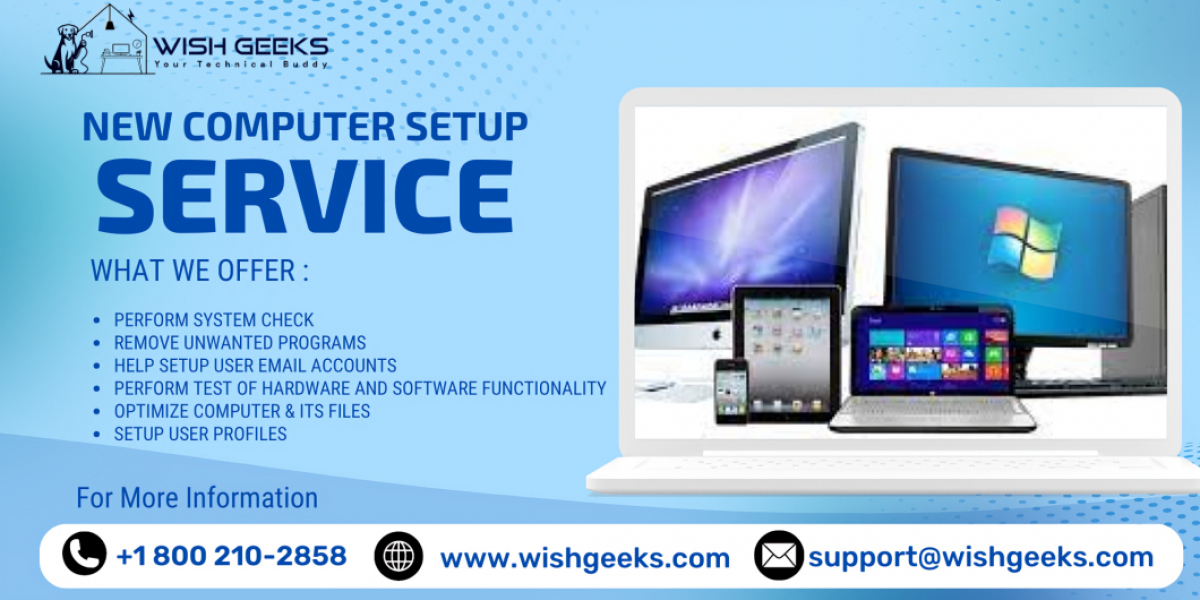 New Computer Setup Service with Wish Geeks: Setting Up Your System for Success