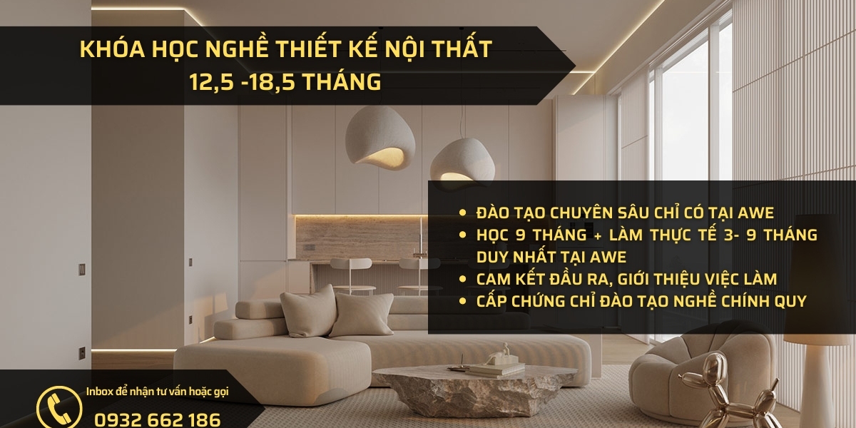 Lựa chọn chương trình học thiết kế nội thất phù hợp từ cơ bản đến nâng cao