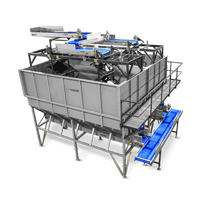 Storage hopper SH - Allround Vegetable Processing