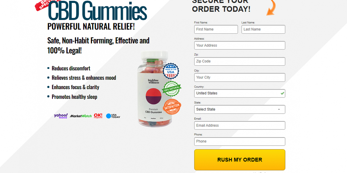 Highline Wellness CBD Gummies Benefits, Working, Price