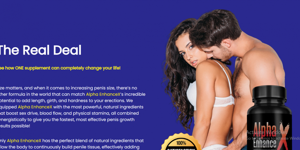 Alpha EnhanceX Male Enhancement USA  Reviews, Price For Sale & Official Website