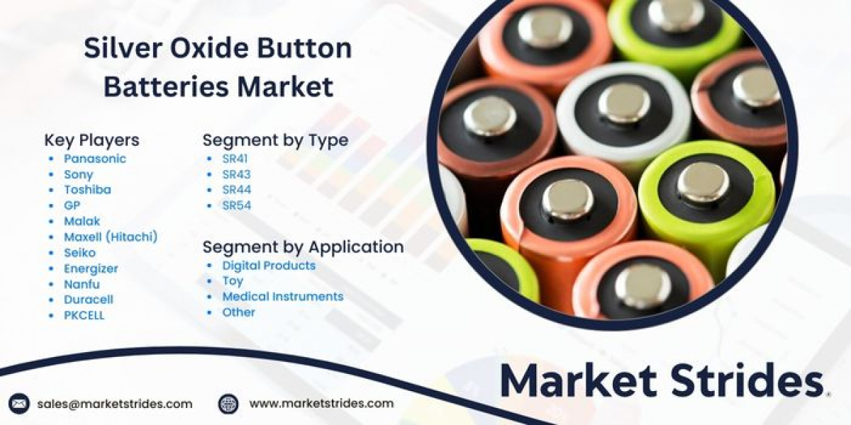 Silver Oxide Button Batteries Market Growth: Industry Analysis and Forecast 2031 | Market Strides