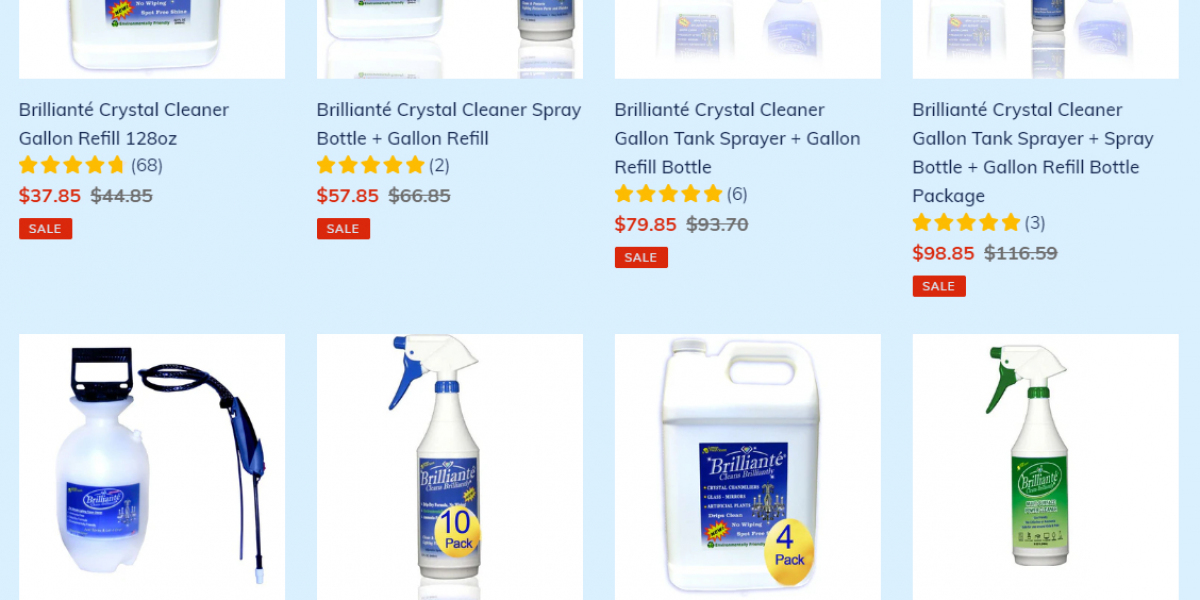 Transform Your Cleaning Routine with Brillianté Crystal Cleaner