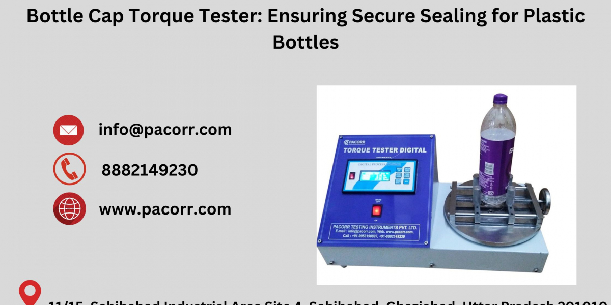 The Role of Bottle Cap Torque Testers in Preventing Leaks and Contamination in Bottled Products