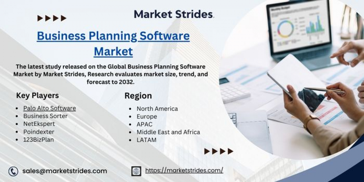 Business Planning Software Market Size, Share, and Forecast to 2031 | Market Strides