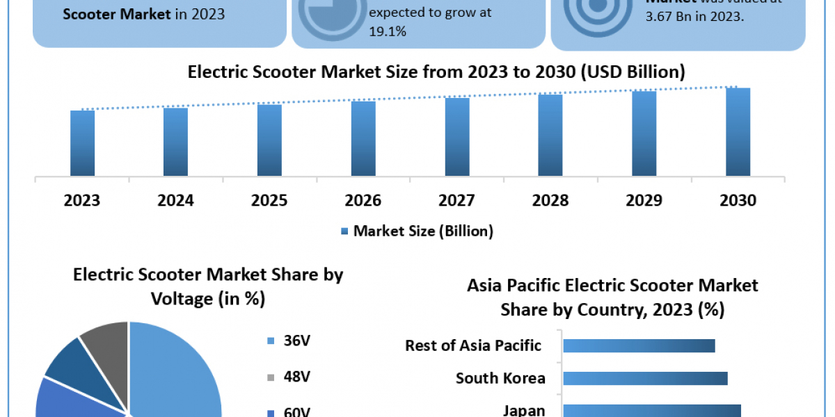 Electric Scooter Market Future Growth, Competitive Analysis and Forecast 2030