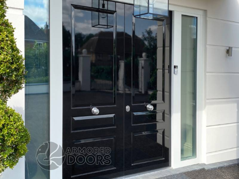 interior steel security door