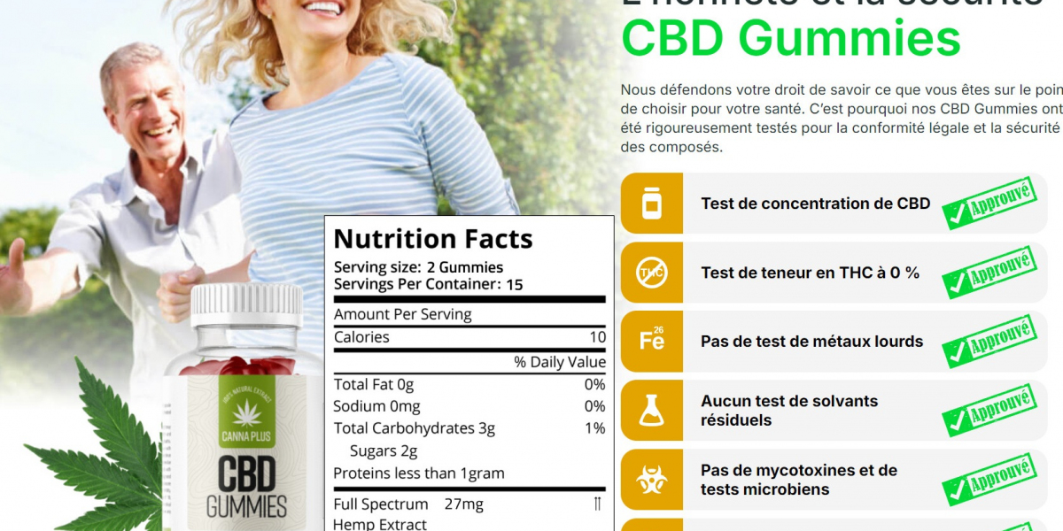 Canna Plus CBD Gummies France (FR, BE, LU & CH) Avis [Mise à jour 2024]: Site Officiel