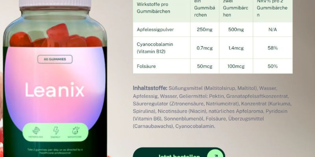 Leanix Gummies Deutschland Kosten, Offizielle Website und wie bestelle ich?