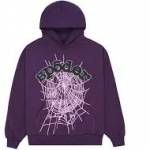 purple sp5der hoodie