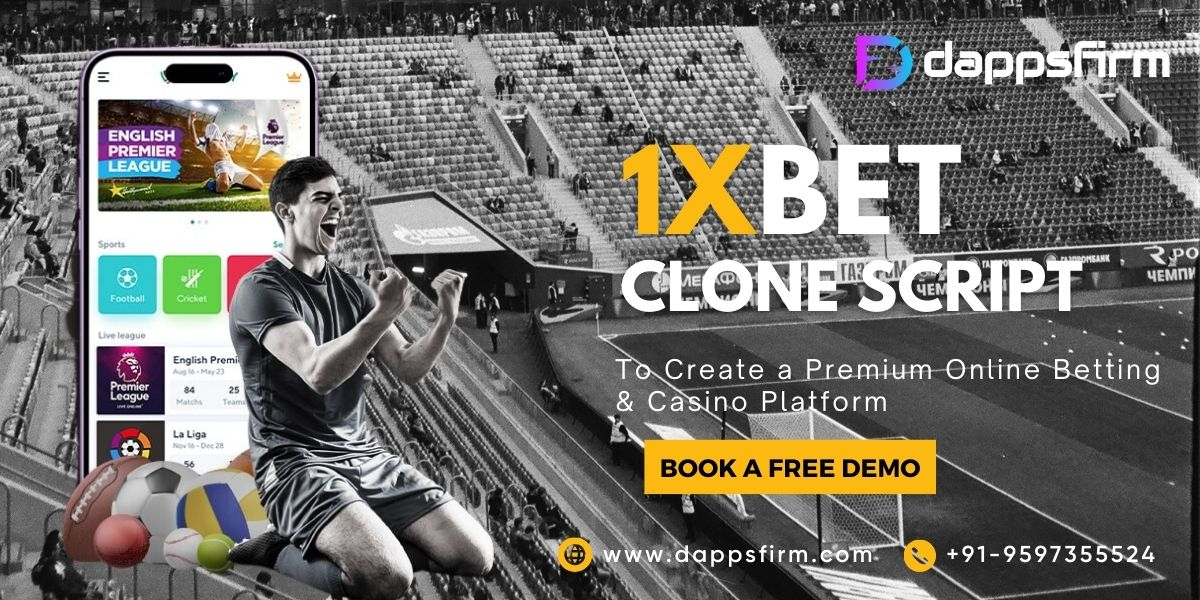 Dominate the Betting Industry with 1XBet Clone Script – Ready for Web & Mobile