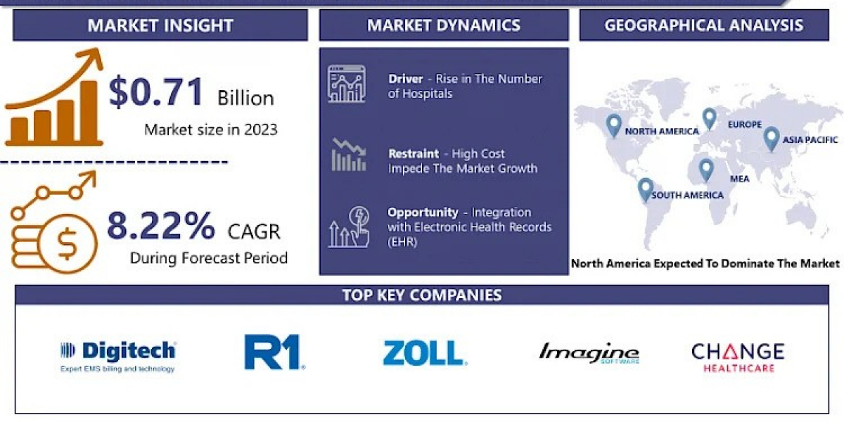 With A CAGR 8.22%, Emergency Medical Services (EMS) Billing Software Market Innovative Strategy By 2032