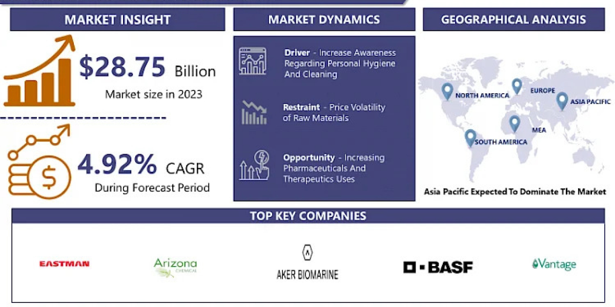 Fatty Acid Market Outlook 2024-2032: Key Trends and Opportunities