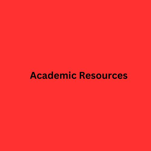 Academic Resources