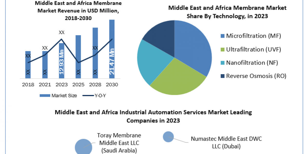 Middle East and Africa Membrane Market Metrics Magic: Segmentation, Outlook, and Overview Trends 2024-2030