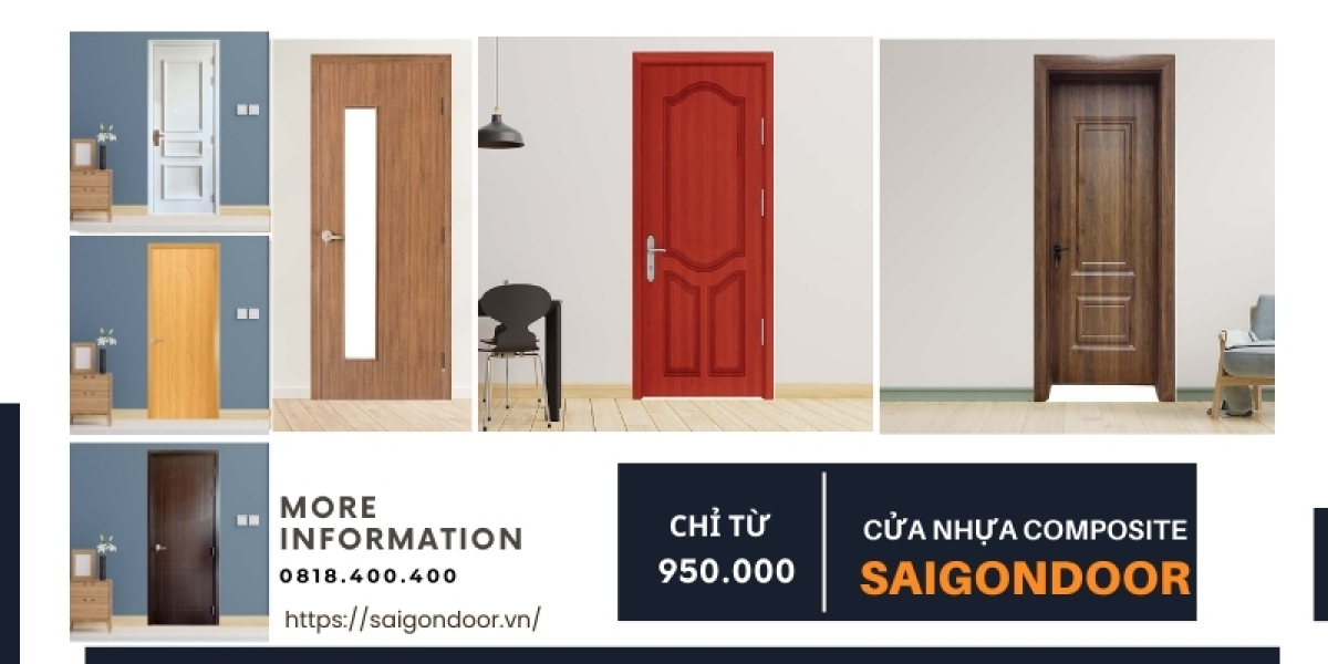 Sài Gòn Door cung cấp nhiều mẫu cửa nhựa composite chất lượng cao