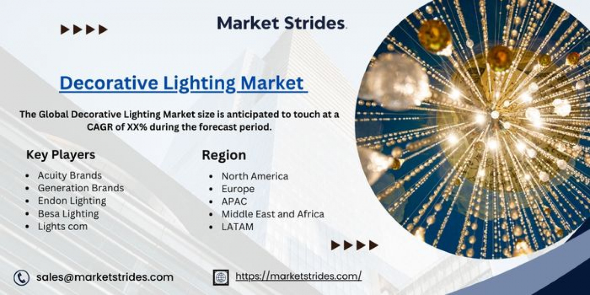 Decorative Lighting Market Industry Outlook, Size, Share, Growth, Trend and Forecast to 2031