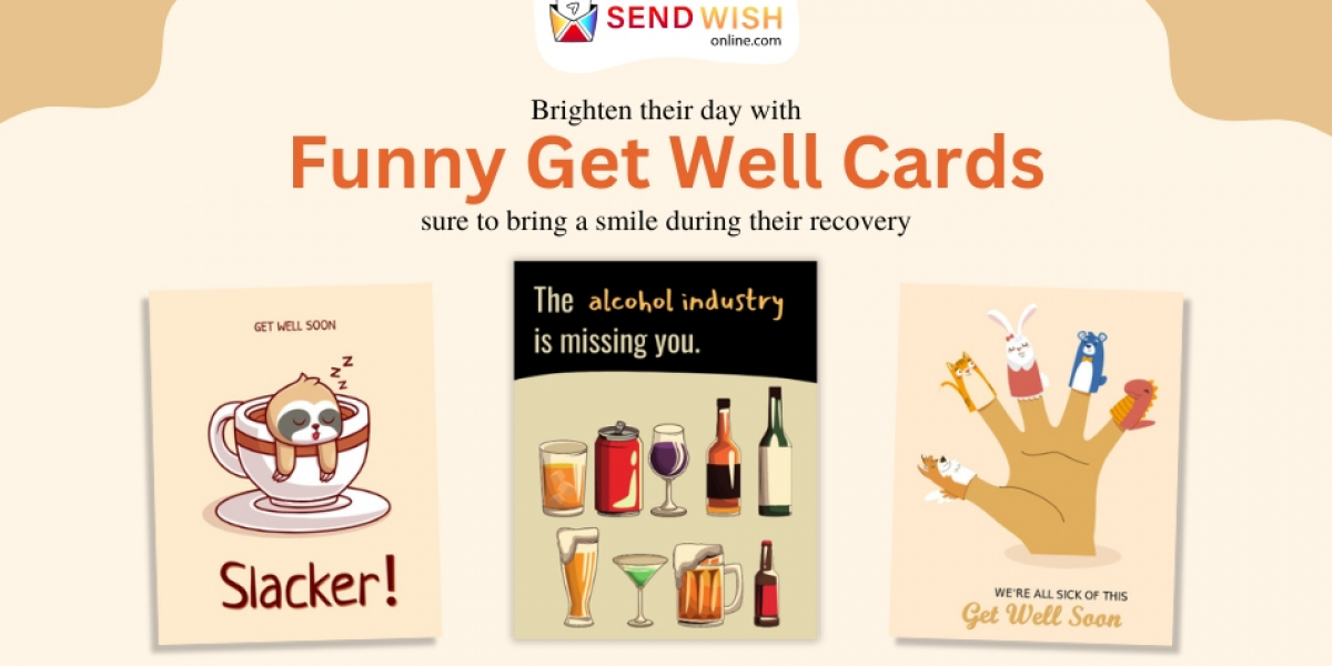 Spread Smiles and Support with Funny Get Well Cards and Free Get Well Ecards from Sendwishonline.com