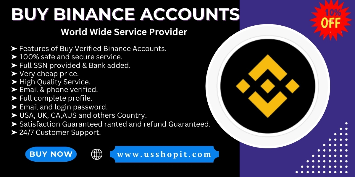 Buy Binance Account Instant Delivery – 100% Verified Accounts at Very Cheap Price from Usshopit.com website