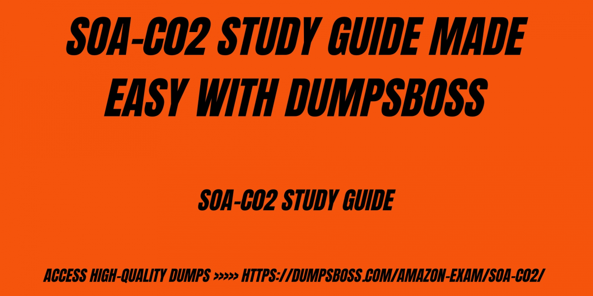 DumpsBoss Brings You Closer to Success with the SOA-C02 Study Guide