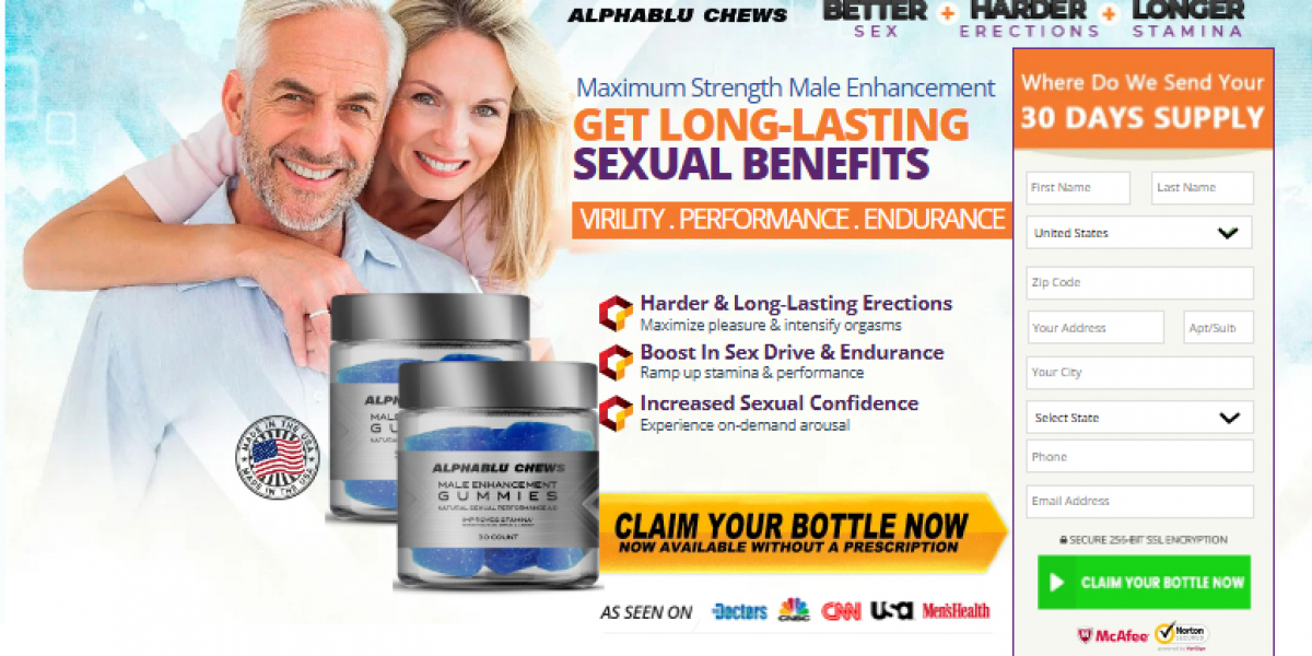 AlphaBlu Chews Male Enhancement Gummies USA Reviews 2024