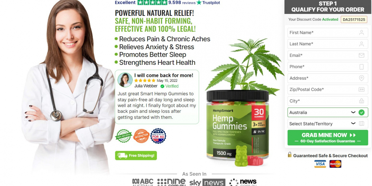 HempSmart Hemp Gummies AU, NZ, ZA & CA Reviews 2025: Know All Details From Official Website