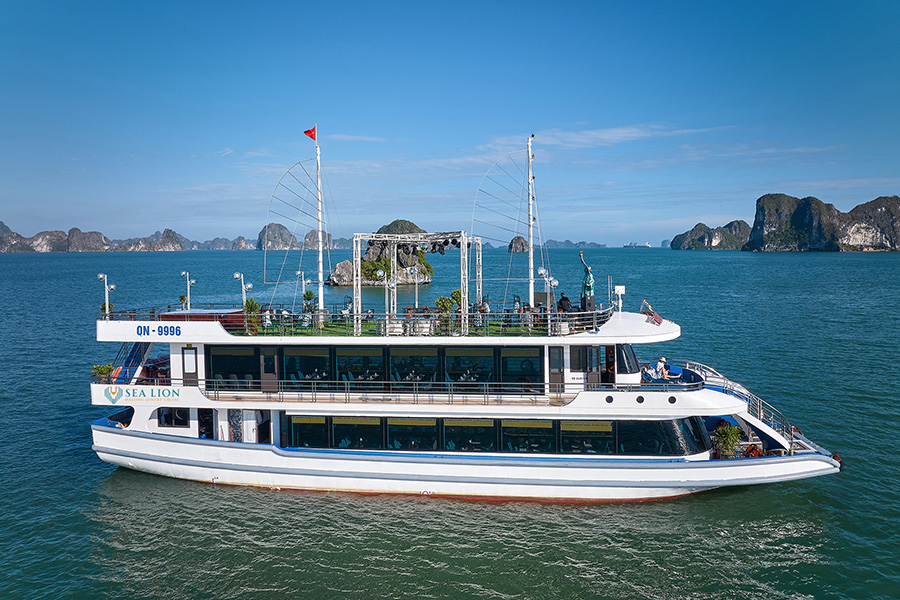 Tour du thuyền sea Lion cruise hạ long 1 ngày