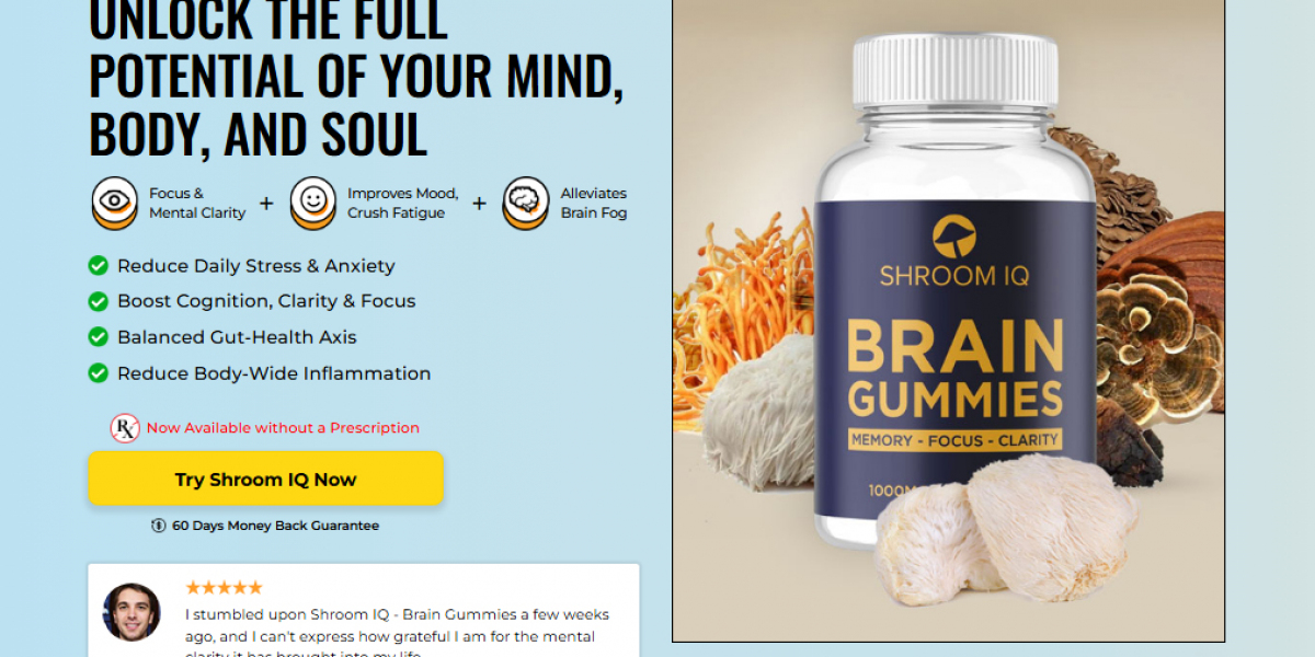 Shroom IQ Brain Gummies Price For Sale In USA Working & Reviews