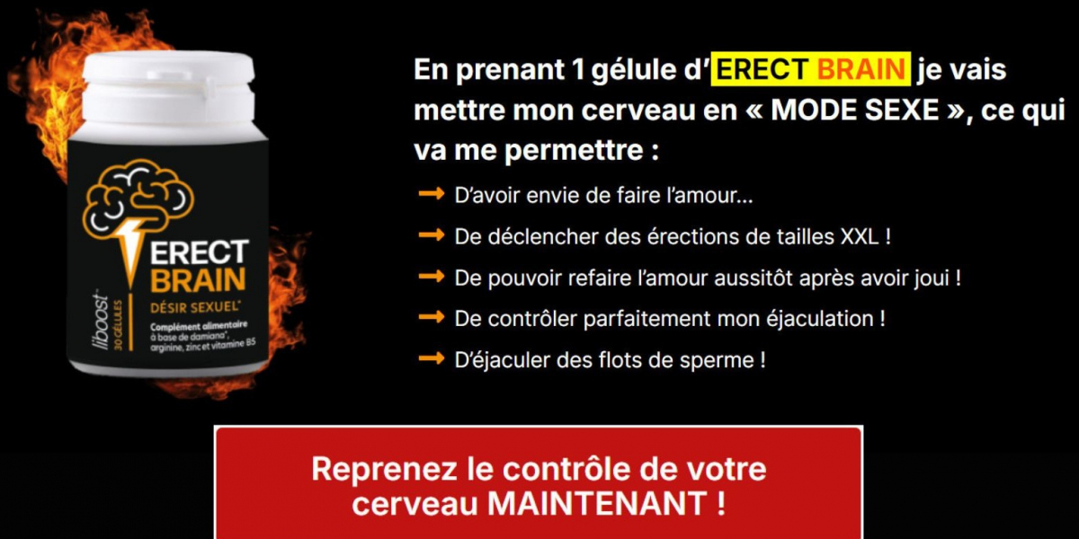 Erect Brain Male Enhancement Capsules Avis, Fonctionnement, Site Officiel et Prix En FR