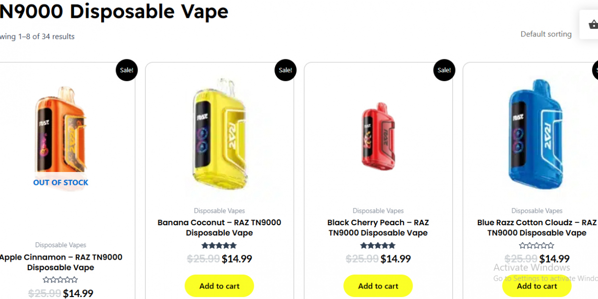 A Comprehensive Look at the RAZ TN9000 Disposable Vape: The Ultimate Vaping Experience