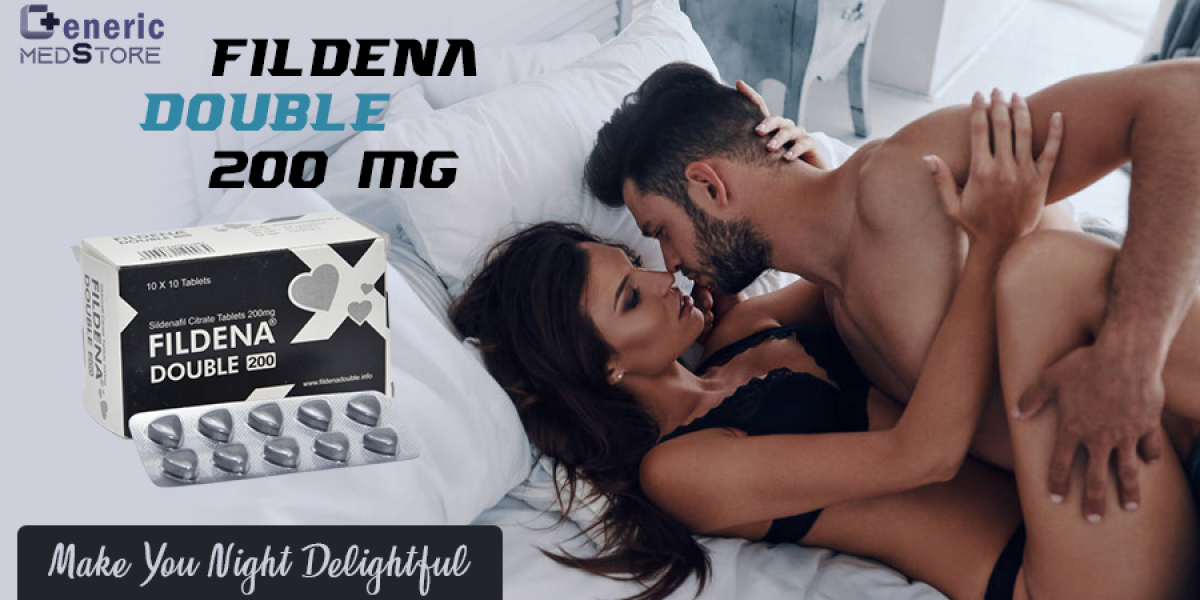 Fildena Double 200 Mg (Sildenafil): Uses, Benefits, Side Effects