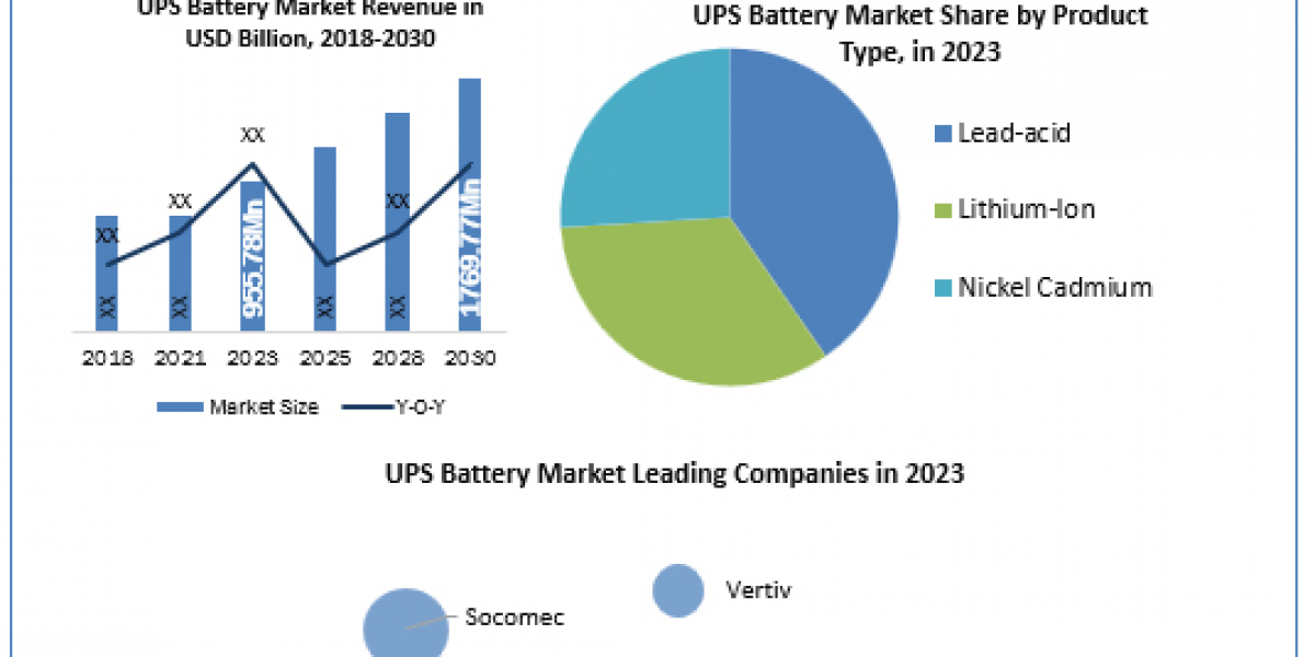 UPS Battery Market Size, Share, Global Industry Analysis, Growth, Trends, Drivers, Opportunity and Forecast 2024-2030