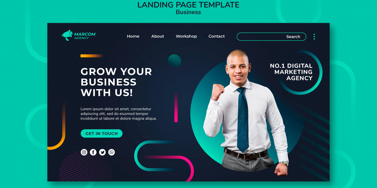 Landing Page Design Capturing Attention and Converting Visitors