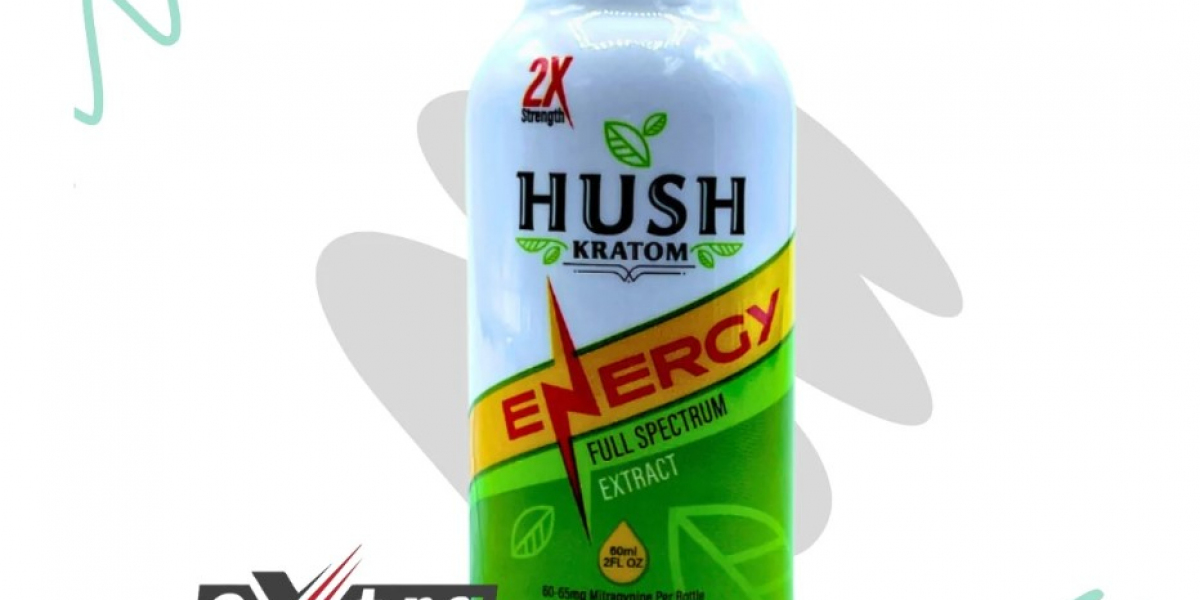 Stay Energized All Day with Hush Kratom Energy Shot