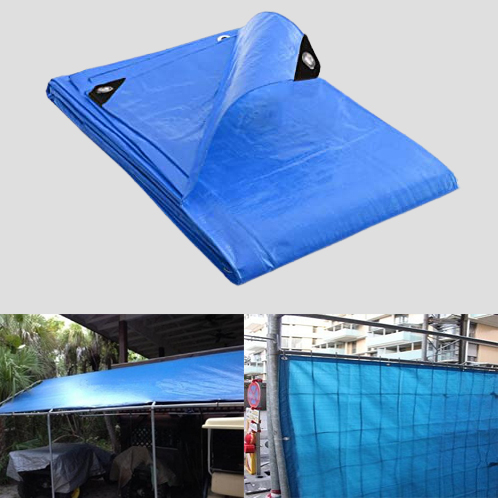 Blue UV Resistant Tarpaulin 110gsm Multipurpose Heavy Duty Tarpaulinz - Tarpaulinz