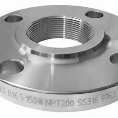 Flange 316L Stainless Steel DN150 Sch40 Slip-On 8 holes Class 150 Profile Picture