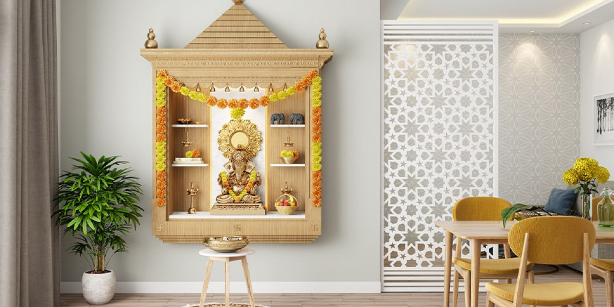 Corian Mandir Design for Home: A Modern Touch to Spiritual Spaces