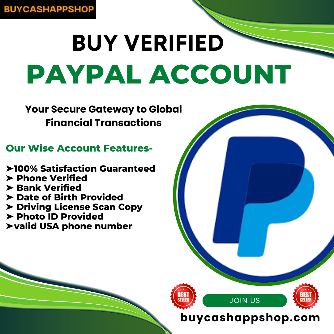 Buy Verified PayPal Accounts - We Are sale 100% Verified Normal And Business Accounts