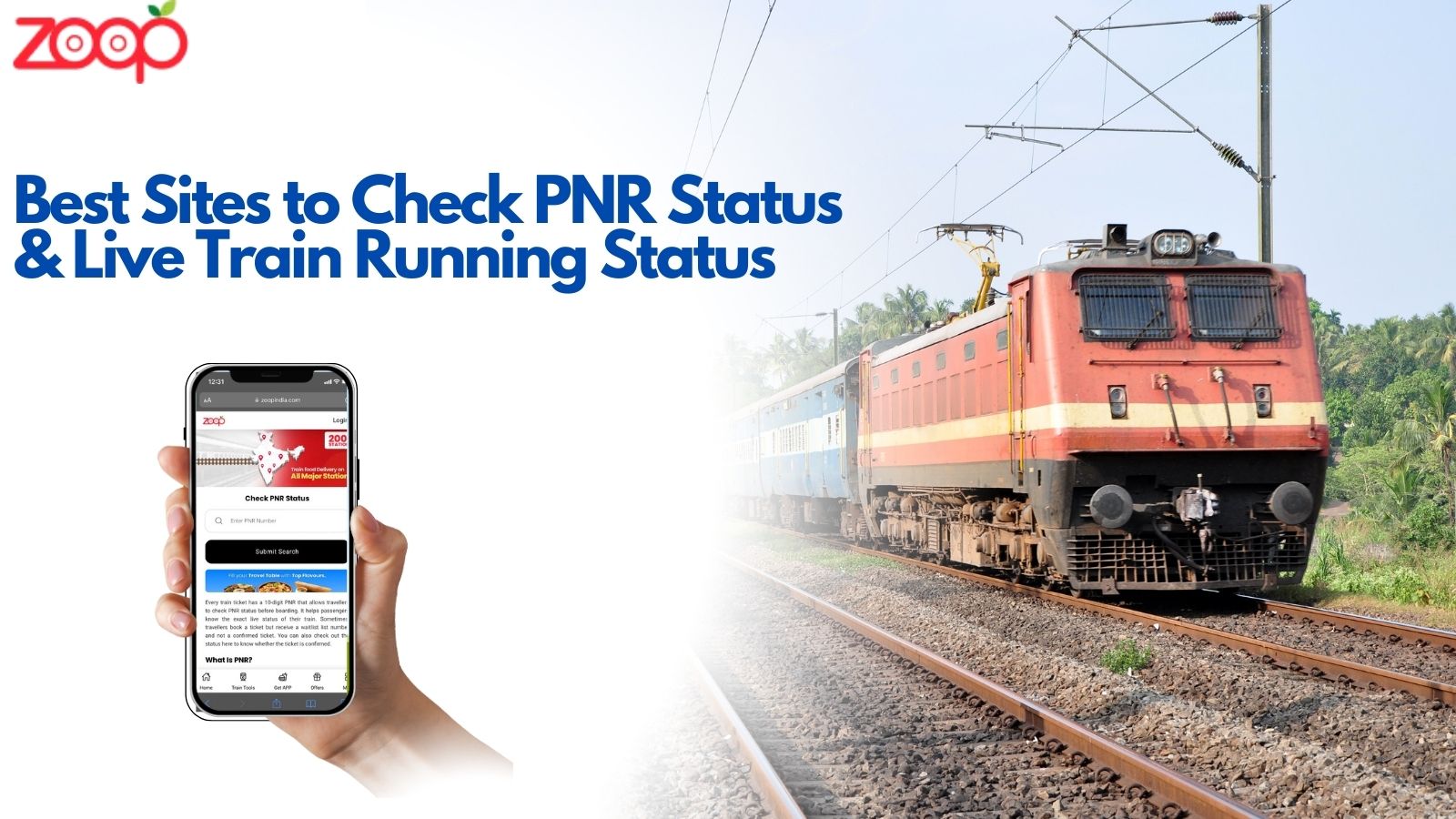 Best Sites to Check PNR Status & Live Train Running Status