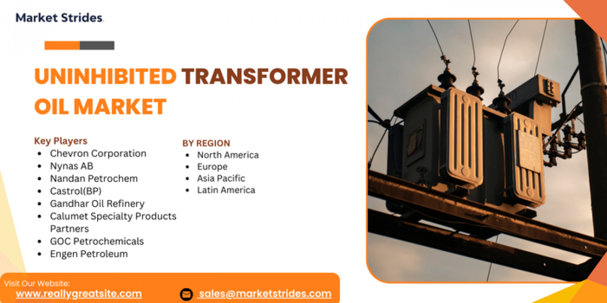 Uninhibited Transformer Oil Market Growth: Industry Analysis and Forecast 2033 | Market Strides