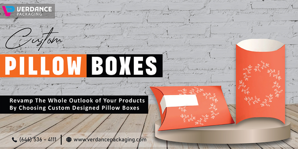 Revamp The Whole Outlook Of Your Products By Choosing Custom Pillow Boxes