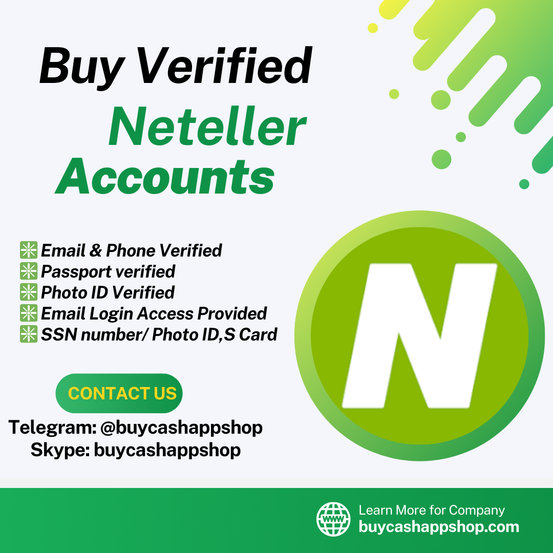 Buy Verified Neteller Accounts - Buy Cash App Shop