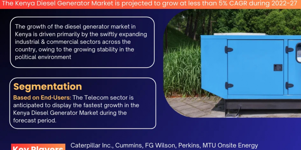 Strong Growth Ahead: Kenya Diesel Generator Market Projects 5% CAGR Increase by 2027