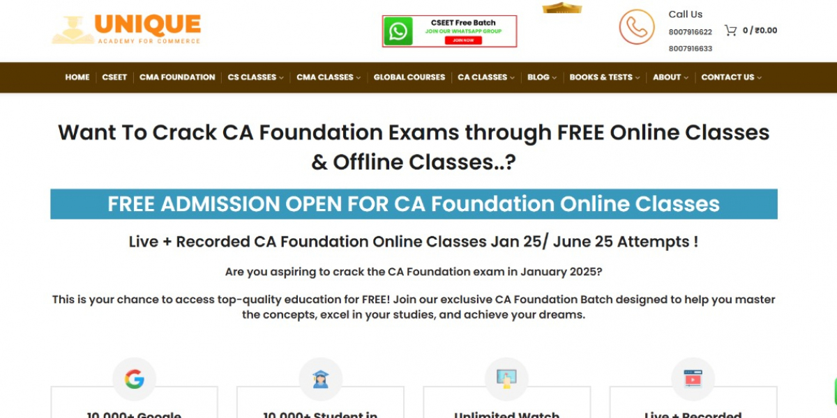 CA Foundation Course