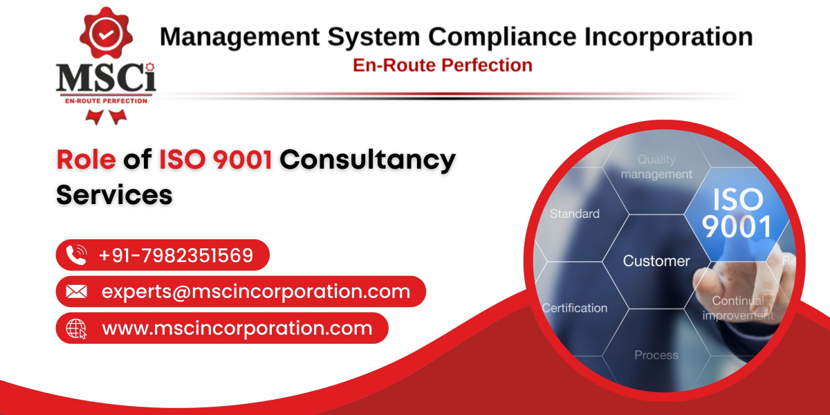 Role of ISO 9001 Consultancy Services