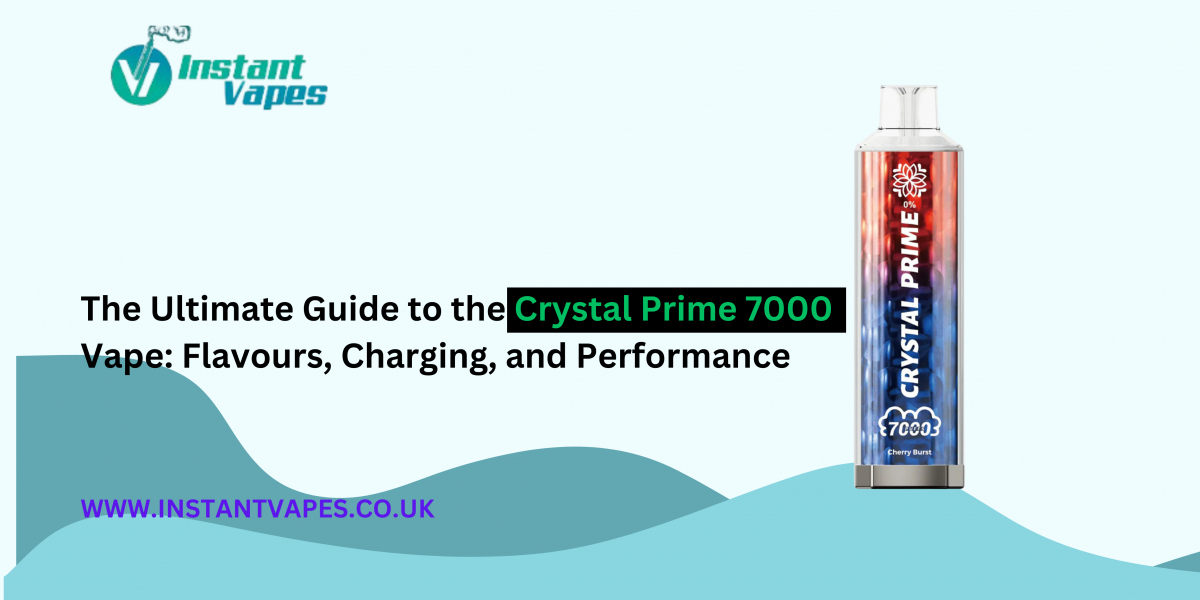 The Ultimate Guide to the Crystal Prime 7000 Vape: Flavours, Charging, and Performance