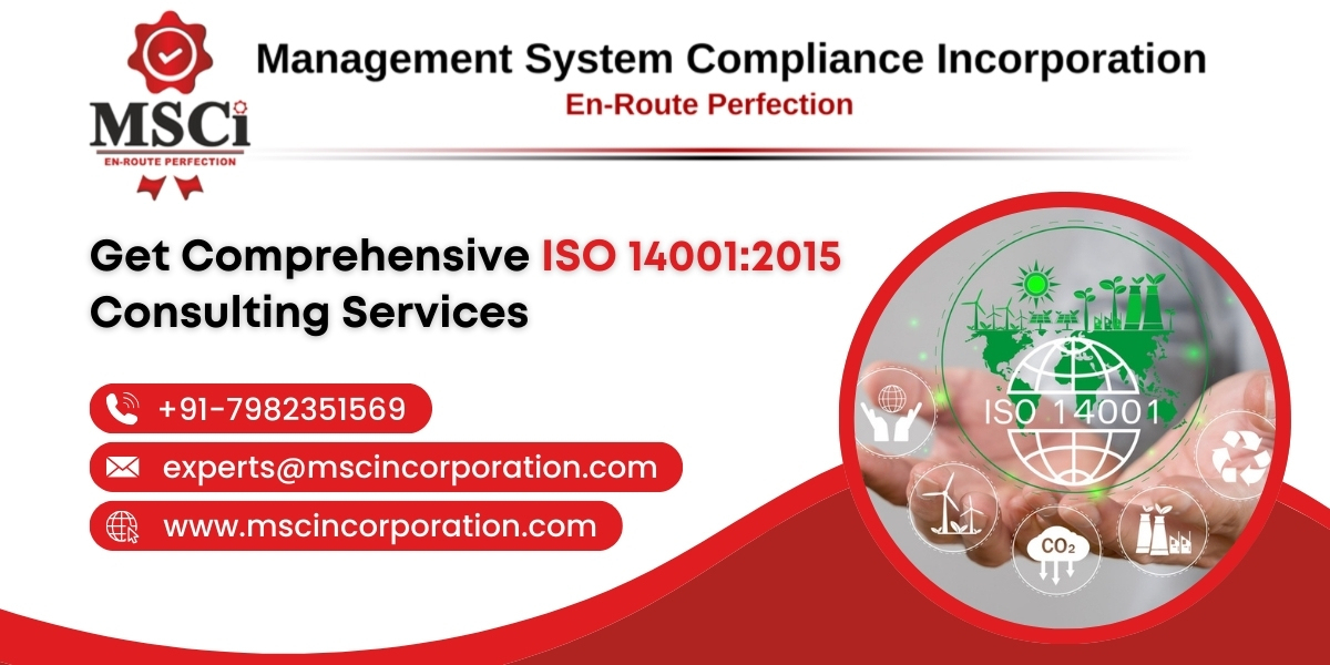 Get Comprehensive ISO 14001:2015 Consulting Services