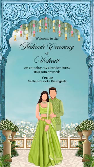 Download Your Dream Mehndi Invitation Video For Free