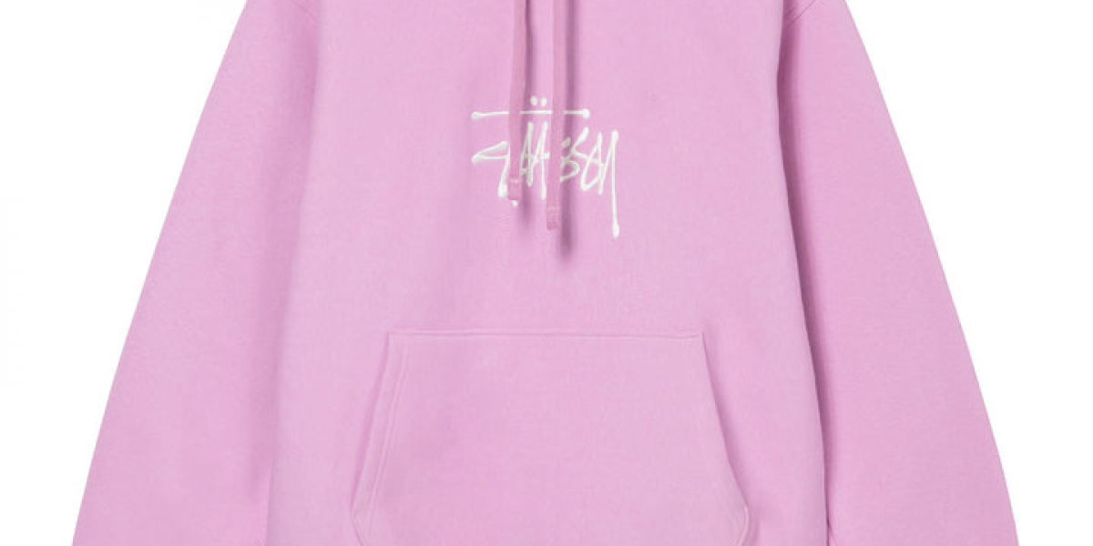 Pink Stussy Hoodie: A Bold Twist on Classic Streetwear